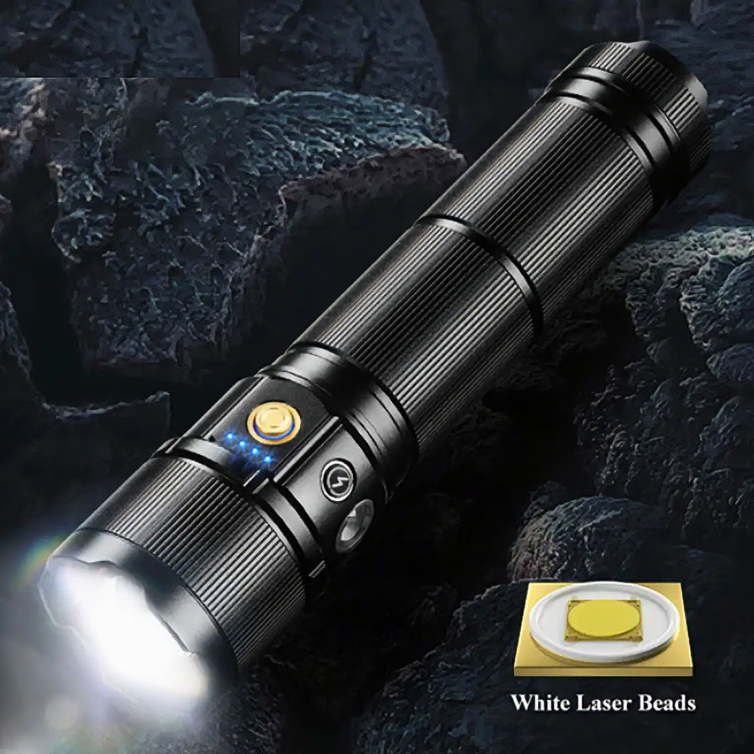 Ultra Powerfull Flashlight COBA CB-B54-2 Torch 28,800mAh Battery Ultra Powerfull Flashlight COBA CB-B54-2 Torch 28,800mAh Battery
